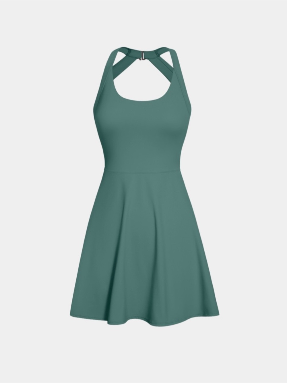 HALARA softly zero backless twisted cool touch active dress easy peezy - Picture 10 of 10